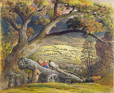 The Timber Wain by Samuel Palmer